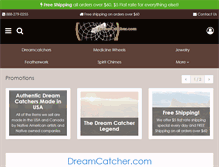 Tablet Screenshot of dreamcatcher.com